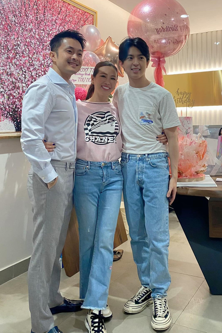 "Anh là người bố tốt, người thầy giỏi và người bạn thân thiết với các con. Tôi rất may mắn khi gặp được người đàn ông ấy", Thu Hoài từng chia sẻ.