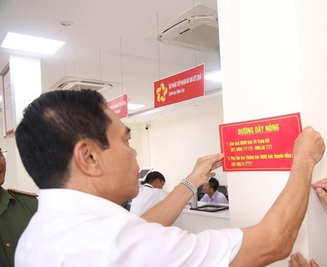 Số điện thoại Chủ tịch UBND tỉnh, Phó Chủ tịch Thường Trực UBND tỉnh Hà Tĩnh được gắn đến tận xã/phường.