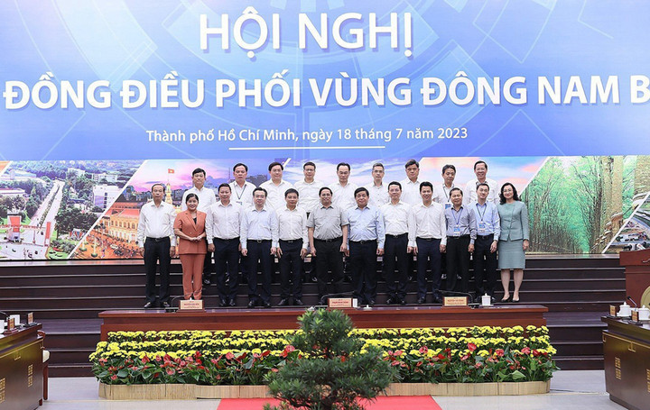 Ra mắt Hội đồng điều phối vùng Đông Nam Bộ. (Ảnh: Nhật Bắc)