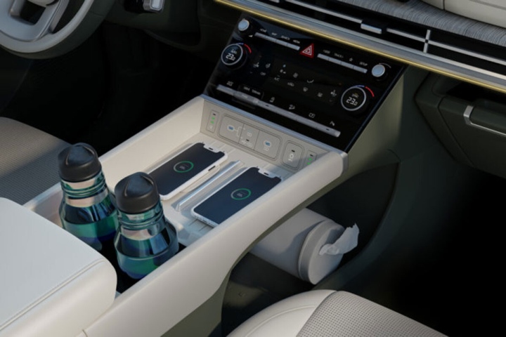 Hyundai Santa Fe 2024 lộ diện, đậm phong cách Land Rover - 9