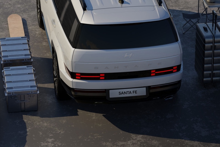 Hyundai Santa Fe 2024 lộ diện, đậm phong cách Land Rover - 6