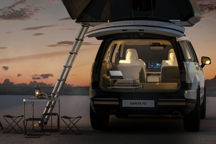 Hyundai Santa Fe 2024 lộ diện, đậm phong cách Land Rover - 7