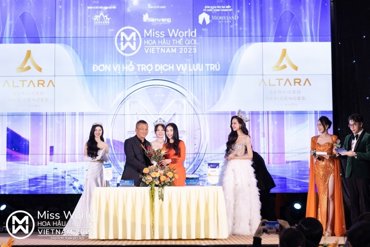 Khách sạn Altara Serviced Residences trở thành đơn vị hỗ trợ dịch vụ lưu trú vòng Chung Kết Miss World Vietnam 2023.
