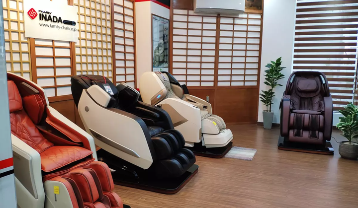 Thương hiệu ghế massage trị liệu hàng đầu thế giới Family Inada được phân phối độc quyền tại Maxcare Home.