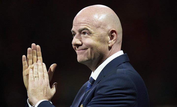Chủ tịch FIFA Gianni Infantino.