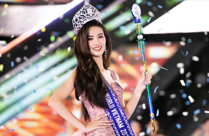 Người đẹp Bình Định - Huỳnh Trần Ý Nhi đăng quang Miss World Vietnam 2023 - 1