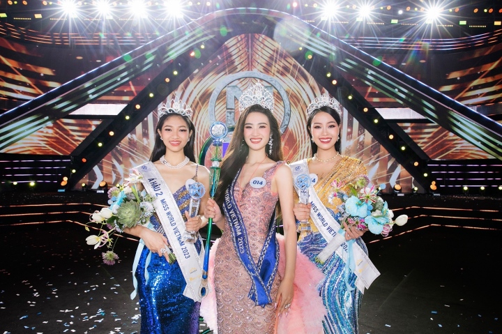 Top 3 Miss World Vietnam 2023  và những câu chuyện đặc biệt  - 1