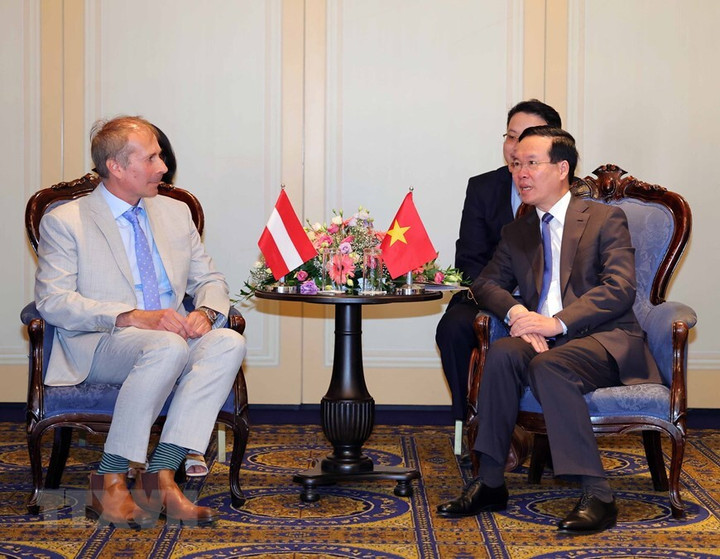 Những hoạt động đầu tiên của Chủ tịch nước tại Cộng hòa Áo - 1