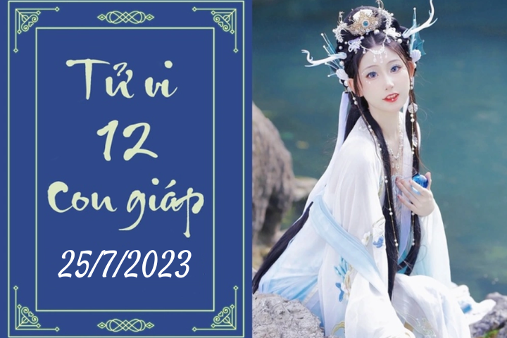 Tử vi vui 12 con giáp hôm nay ngày 25/7/2023: Dần chú tâm, Mùi tự do - 1
