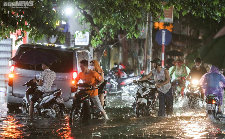 Từ đêm nay 27/7, miền Bắc nhiều nơi mưa to. (Ảnh minh hoạ: Ngô Nhung)