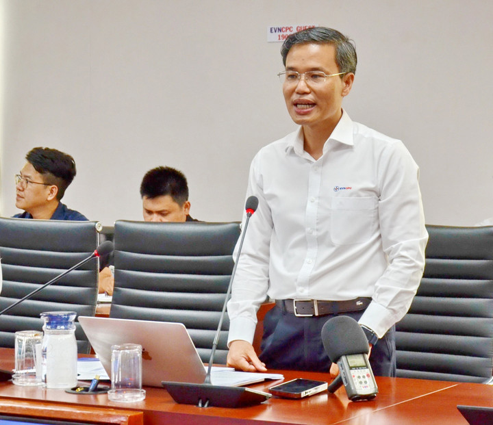Ông Lê Hoàng Anh Dũng, Phó Tổng Giám đốc Tổng Công ty Điện lực miền Trung.