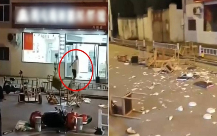 Thua lỗ quá nặng, chủ nhà hàng mất kiểm soát, ra tay phá hủy đồ đạc để giải tỏa tâm trạng.