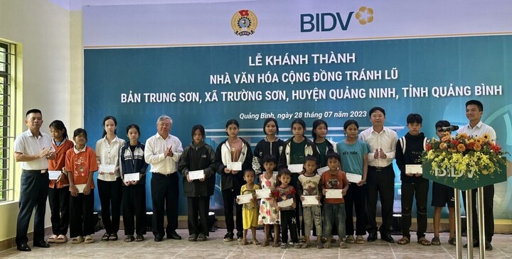 BIDV xây tặng nhà văn hóa cộng đồng tránh lũ tại Quảng Bình - 1