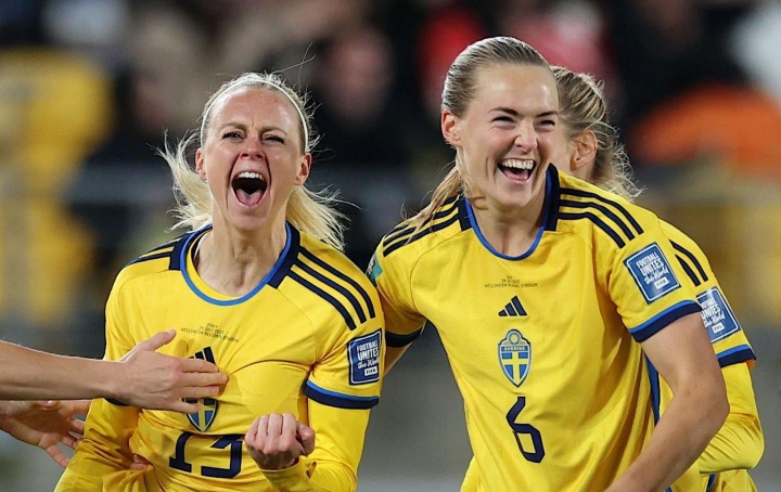 Đội tuyển Thuỵ Điển vượt qua vòng bảng World Cup nữ 2023.
