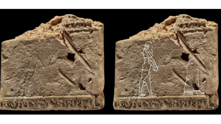 Phiến đá có hình vẽ ma lâu đời nhất được tìm thấy ở Babylon