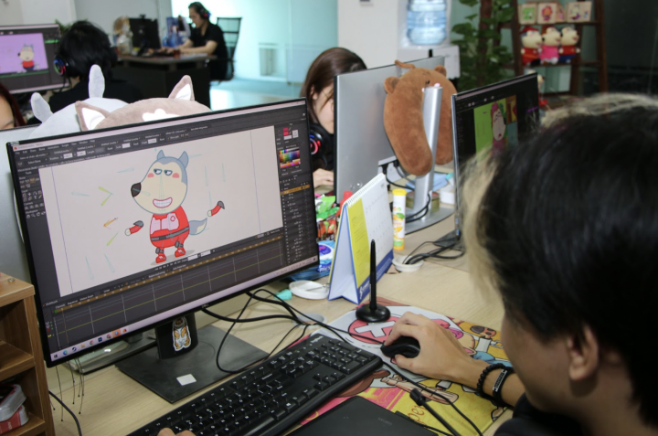 Phim hoạt hình Wolfoo được sản xuất bởi đội ngũ nhân sự người Việt.
