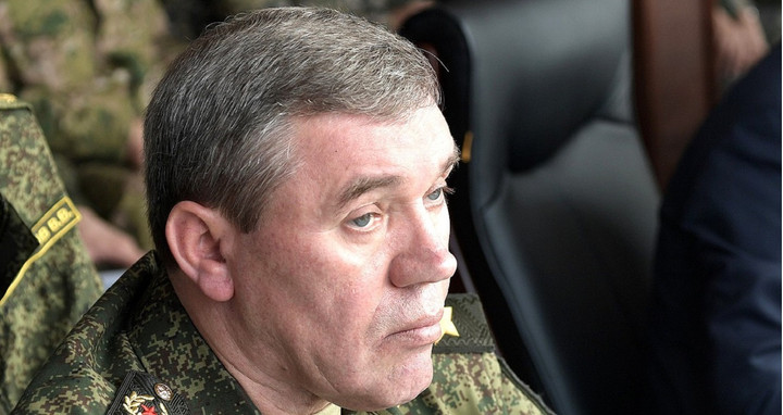 Tổng tham mưu trưởng quân đội Nga Valery Gerasimov.