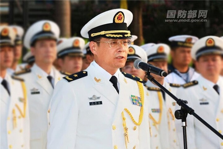 Ông Wang Houbin trở thành chỉ huy mới của Lực lượng Tên lửa Trung Quốc. (Ảnh: Weibo)