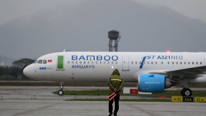Bamboo Airways đã trở thành hãng hàng không tư nhân trong nước đầu tiên khai thác máy bay thân rộng. (Ảnh minh họa)