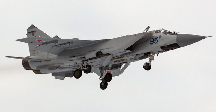 MiG-31BSM của Không quân Nga.
