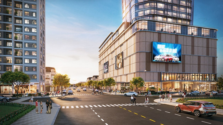 Vincom Shophouse Diamond Legacy - bất động sản hàng hiệu hiếm hoi ngay trung tâm thành phố Vinh.