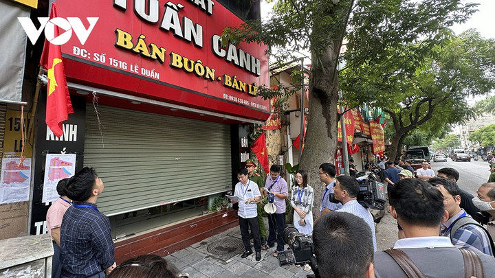 Tổ chức cưỡng chế kiểm đếm tại 151 Lê Duẩn