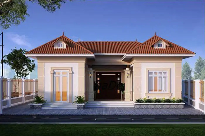 Xây dựng nhà hình chữ U mái Thái sẽ giúp tiết kiệm chi phí. Với thiết kế thông minh, bố trí công năng khoa học, nhà mái Thái mang đến một không gian rộng rãi, thoáng đãng và đáp ứng đầy đủ nhu cầu của các thành viên trong gia đình.