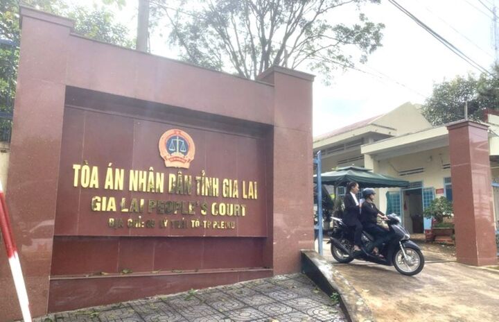 TAND tỉnh Gia Lai nơi ông Võ Đình Sớm làm thẩm phán.