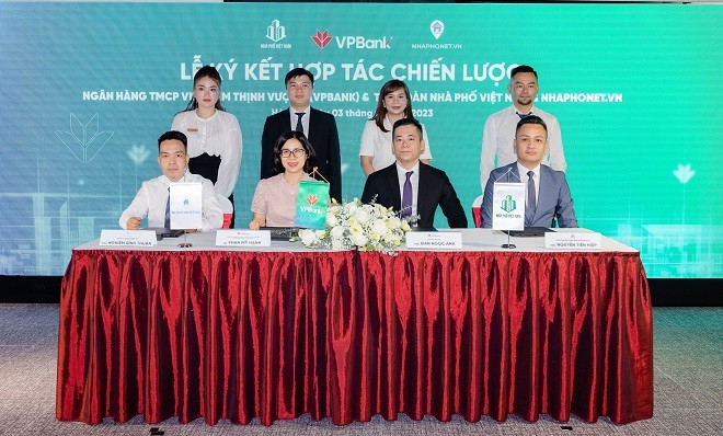 VPBank ký kết thỏa thuận hợp tác chiến lược với Nhà Phố Việt Nam và Nhaphonet.vn - 1