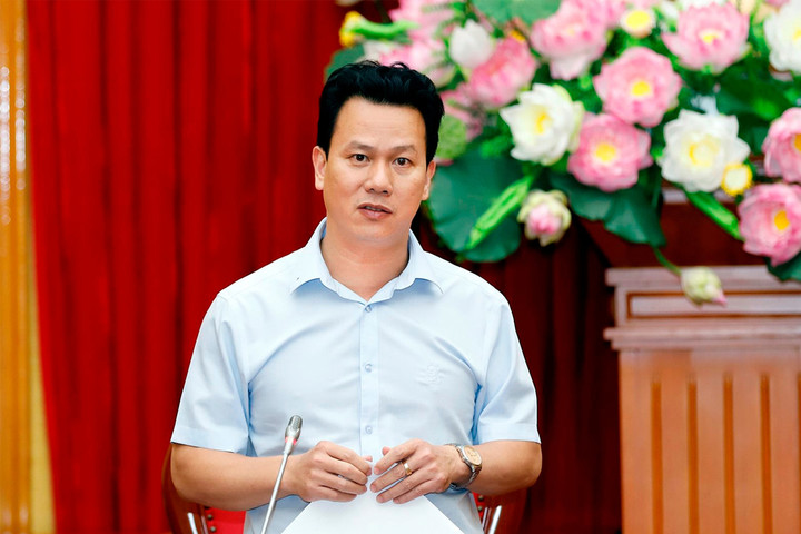 Bộ trưởng Tài nguyên và Môi trường Đặng Quốc Khánh.