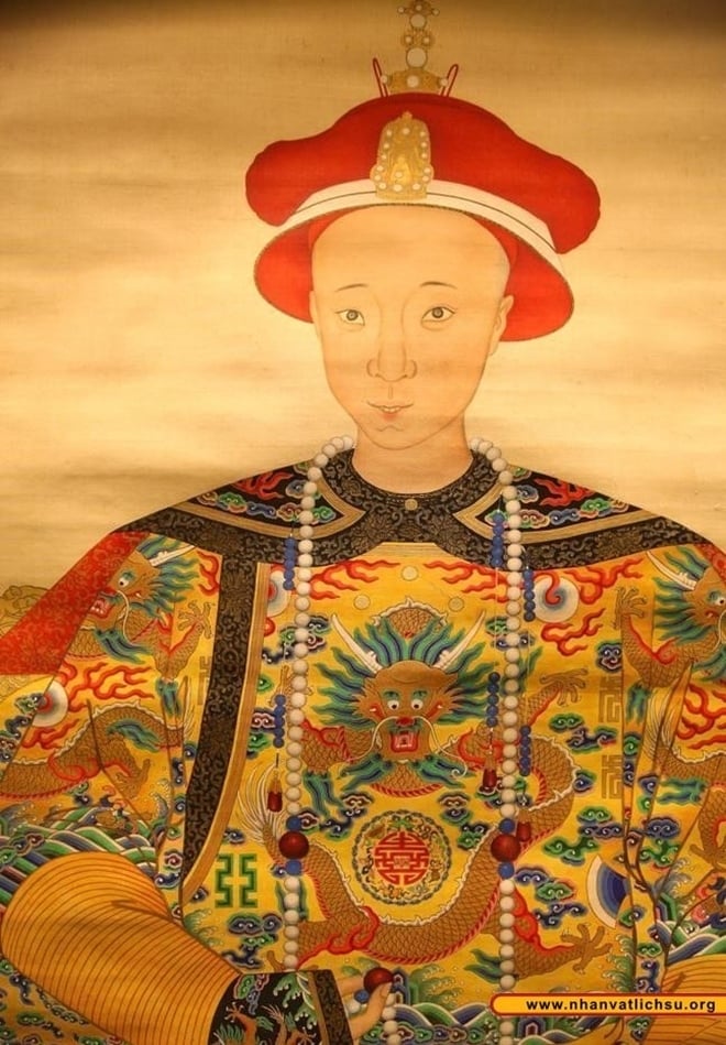 Hình ảnh của hoàng đế Đồng Trị. (Ảnh: Nhân vật lịch sử)