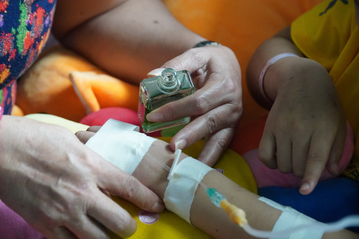 Trung Quân nhập viện Nhi đồng 2 từ ngày 26/4.