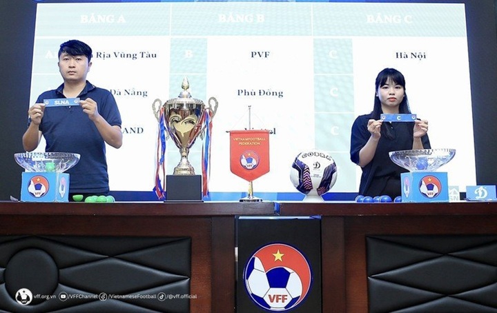Buổi lễ bốc thăm vòng loại U15 Quốc gia.