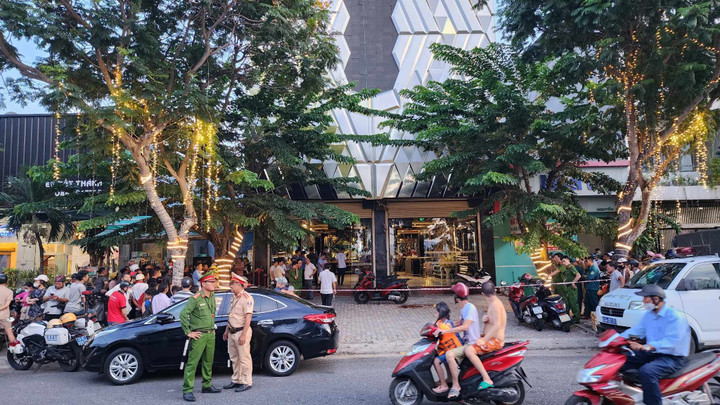 Hiện trường nơi xảy ra vụ việc. (Ảnh: C.T.)