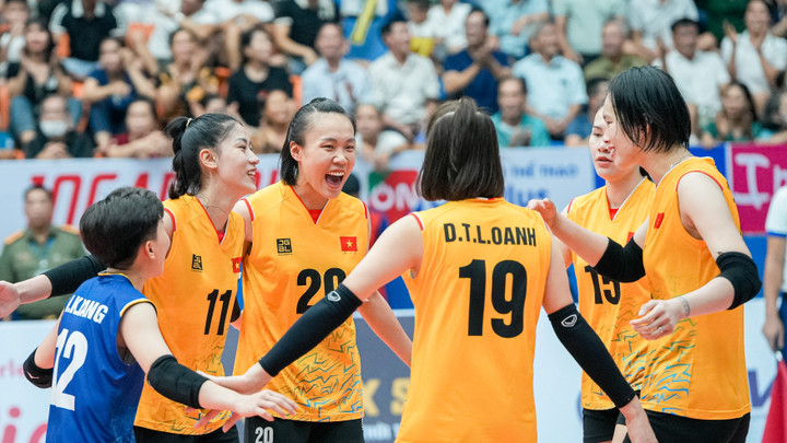 Đội tuyển nữ Việt Nam về nhì ở giai đoạn 1 SEA V.League 2023.