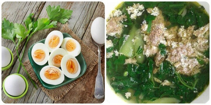 Trứng và các loại canh không nên ăn lại khi đã để qua đêm.