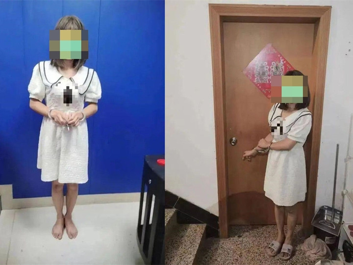 Người đàn ông họ Lâm giả dạng phụ nữ để bán dâm.