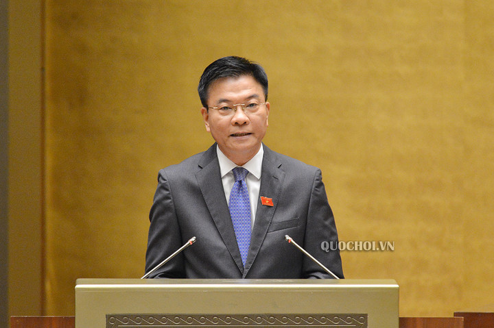 Bộ trưởng Tư pháp Lê Thành Long.