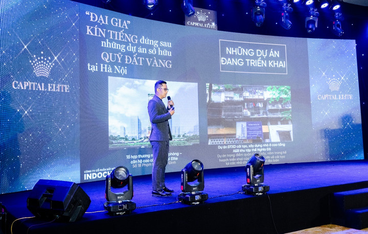 Ông Nguyễn Hải Anh (Giám đốc kinh doanh của Indochine) có những chia hữu ích về tiềm năng của dự án Capital Elite.