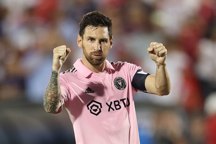 Messi đang có phong độ tốt ở Inter Miami.
