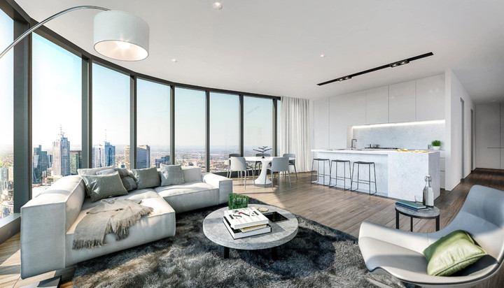 Do có thế kế nội thất sang trọng, nằm ở tầm nhìn đẹp nên căn hộ này có giá rất đắt.