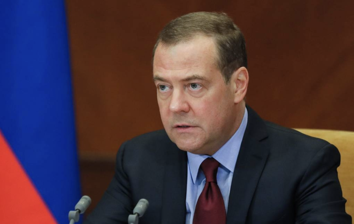 Phó Chủ tịch Hội đồng An ninh Nga Dmitry Medvedev. (Ảnh: TASS)