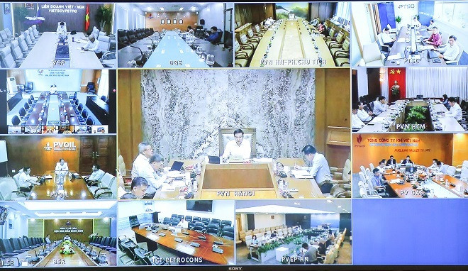 Các điểm cầu trực tuyến.