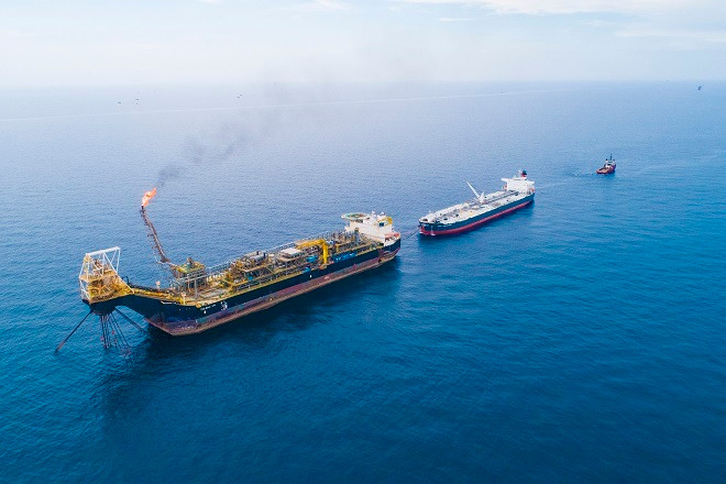 Xuất bán dầu thô của Cửu Long JOC.