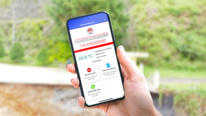 Mini app “Phòng chống thiên tai Việt Nam” trên Zalo góp phần nâng cao năng lực chủ động ứng phó thiên tai cho người dâ