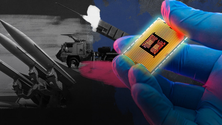 Vi mạch phương Tây đang tiếp thêm sức mạnh cho vũ khí Nga. (Ảnh: CNBC)