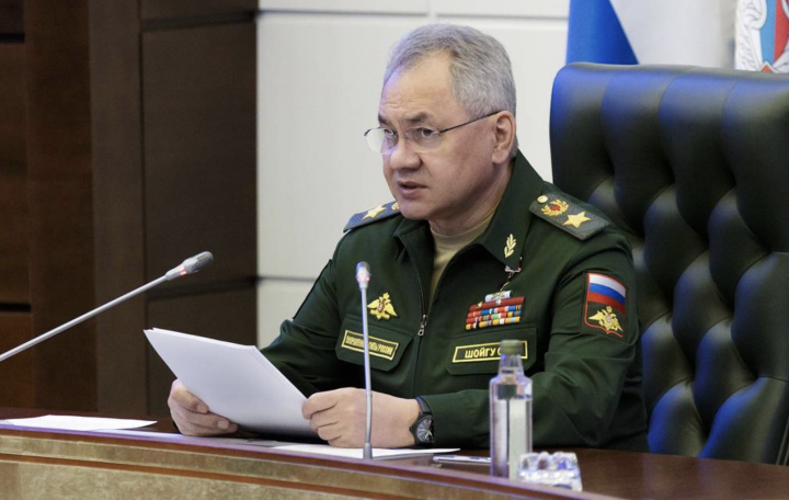 Bộ trưởng Quốc phòng Nga Sergei Shoigu. (Ảnh: Bộ Quốc phòng Nga)