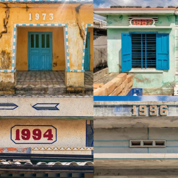 Vì sao nhiều ngôi nhà cũ sơn hoặc đắp nổi số năm 1979, 1983... ở phía trước?