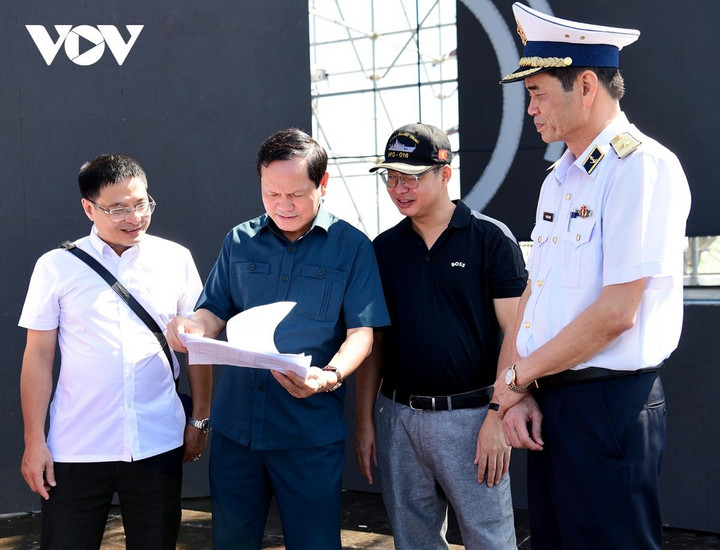 Chương trình chính luận nghệ thuật “Mạnh giàu từ biển quê hương” được chuẩn bị từ nhiều tháng qua.