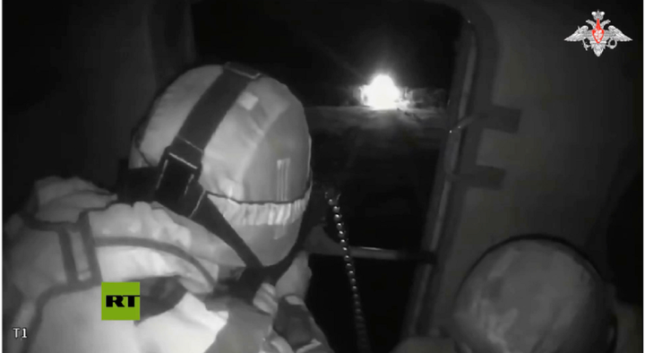 Lực lượng Nga - Syria phối hợp tấn công mục tiêu vào ban đêm.